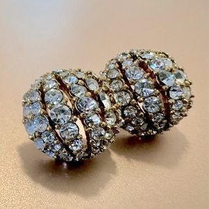 JCrew Crystal Bubble Earrings